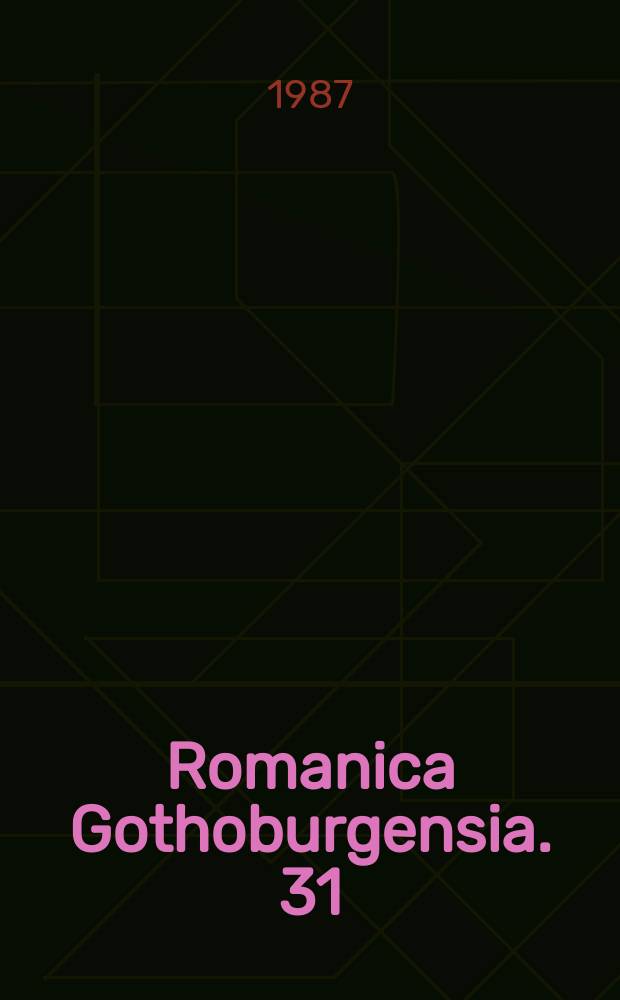 Romanica Gothoburgensia. 31 : Correspondance littéraire secrète, 1er janvier - 22 juin 1776