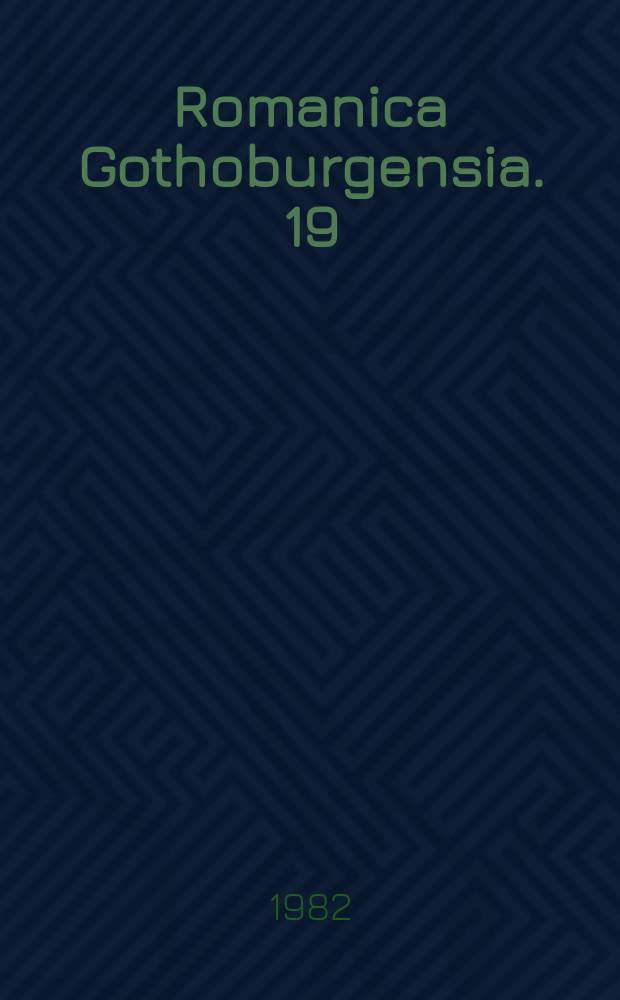 Romanica Gothoburgensia. 19 : Les adverbes prédicatifs français en ment