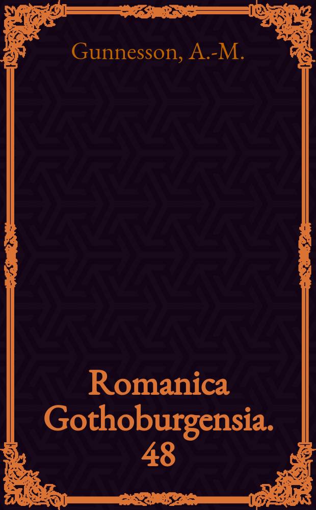 Romanica Gothoburgensia. 48 : Les écrivains flamands et le champ...
