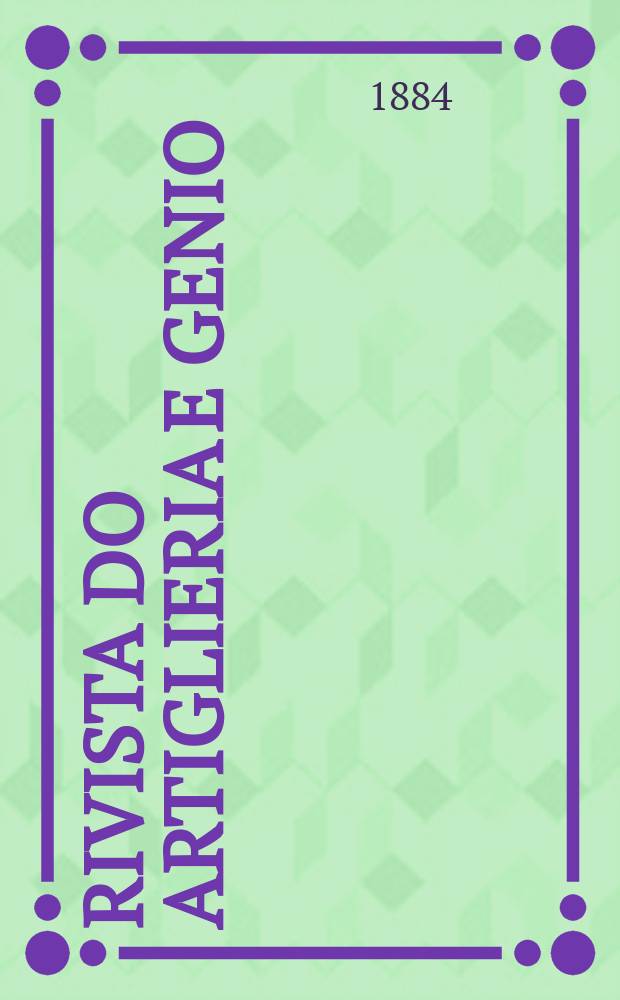 Rivista do artiglieria e genio