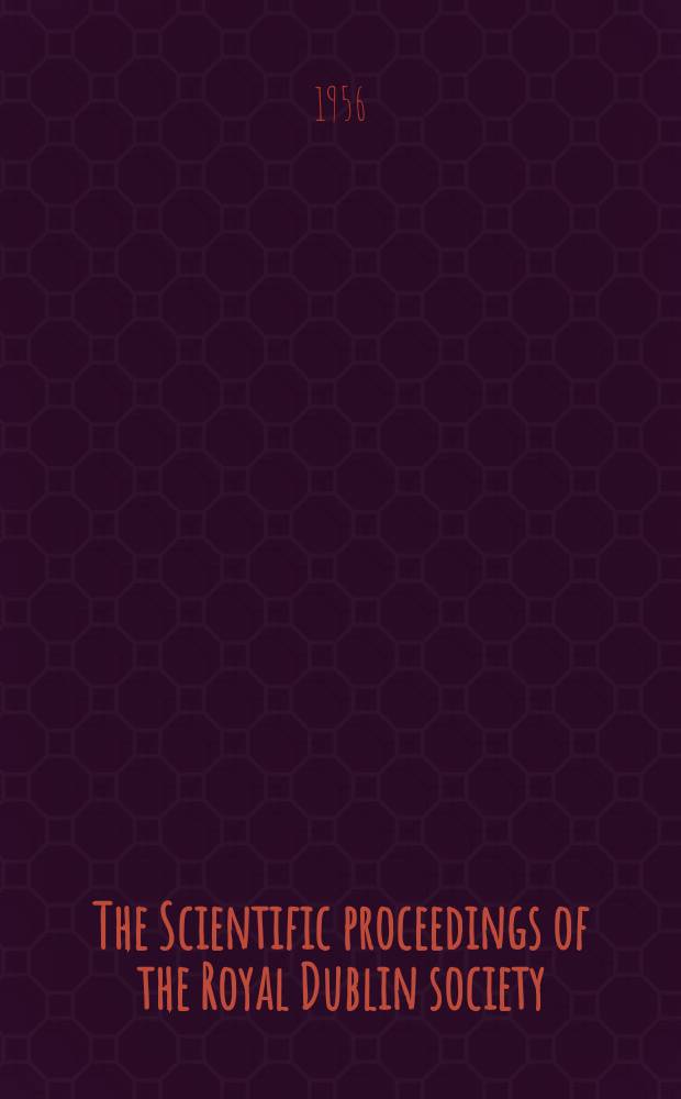 The Scientific proceedings of the Royal Dublin society : [Separate issue]. Pike (Esox lucius L.) in three Irish lakes