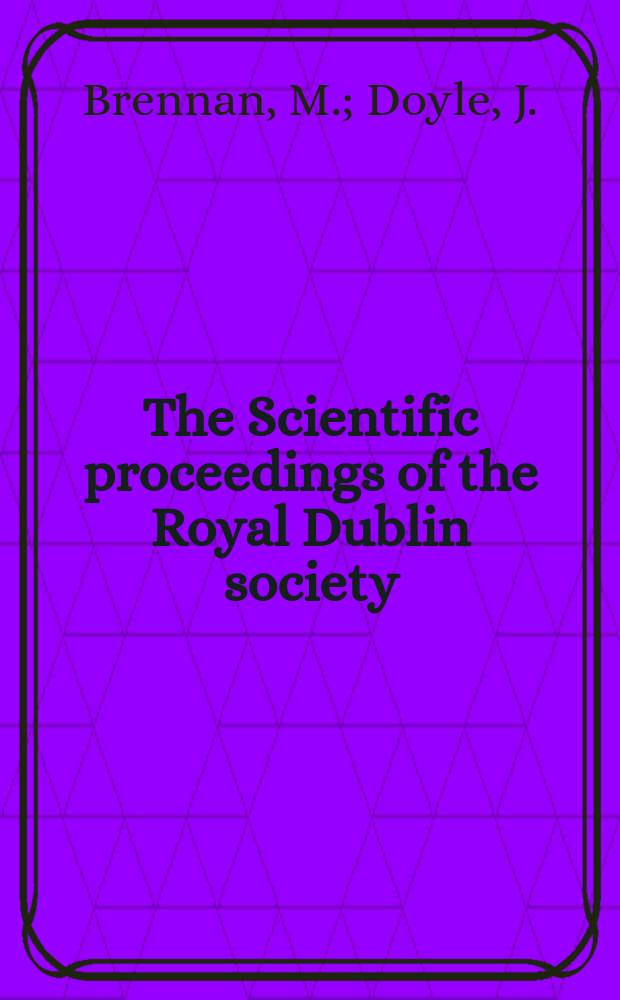 The Scientific proceedings of the Royal Dublin society : [Separate issue]. The gametophytes and embryogeny of Athrotaxis