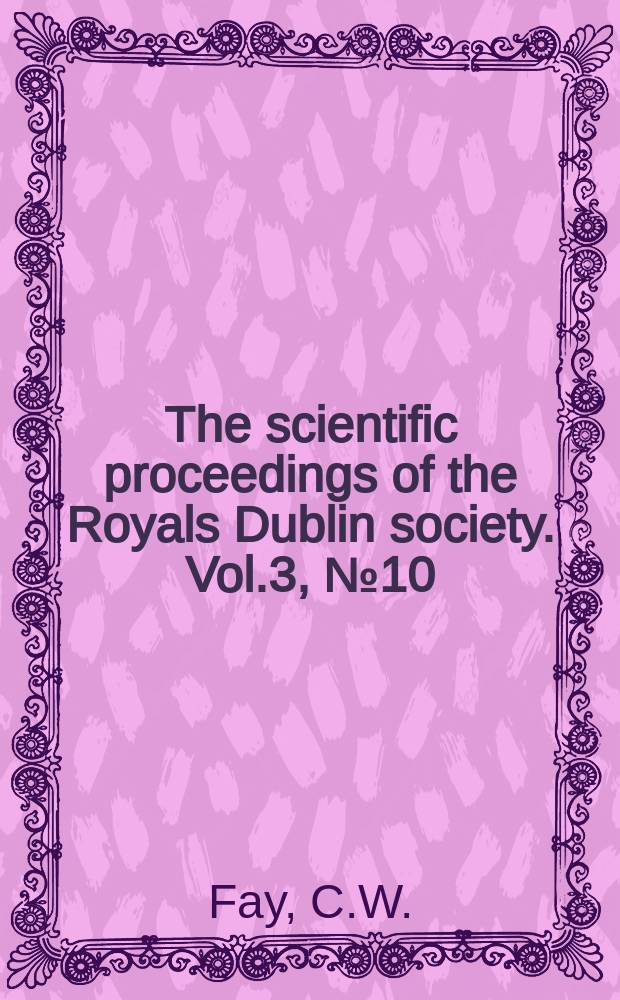 The scientific proceedings of the Royals Dublin society. Vol.3, №10 : A rotating disc spectrometer for observation of the Mössbauer effect