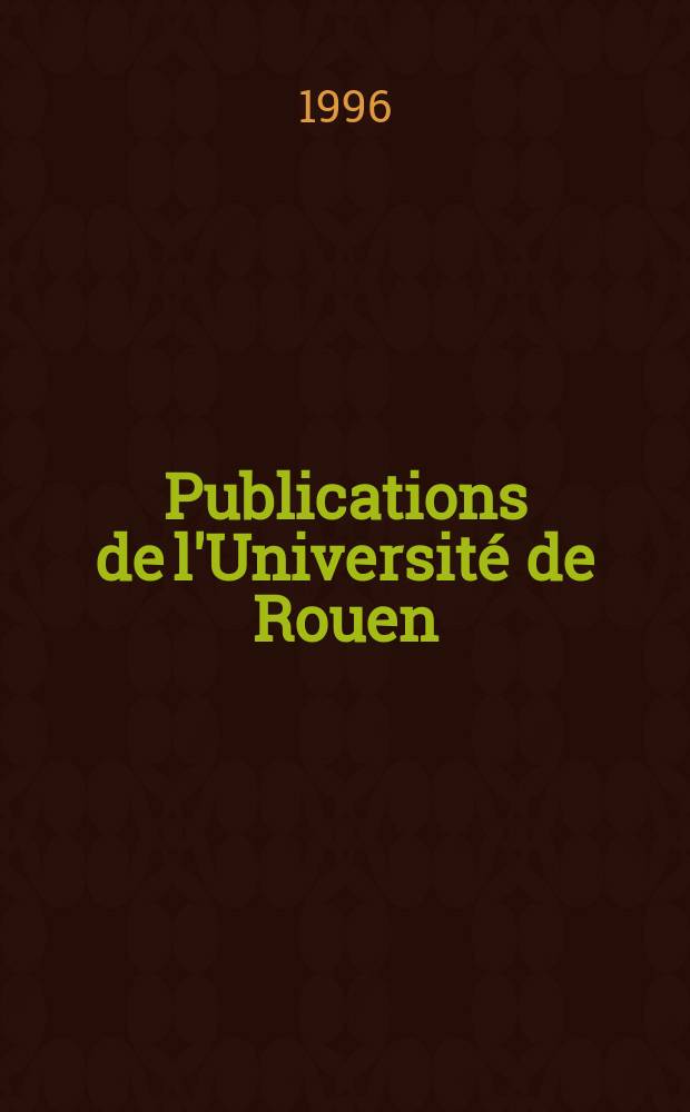 Publications de l'Université de Rouen : Les autrichiens dans la résistance
