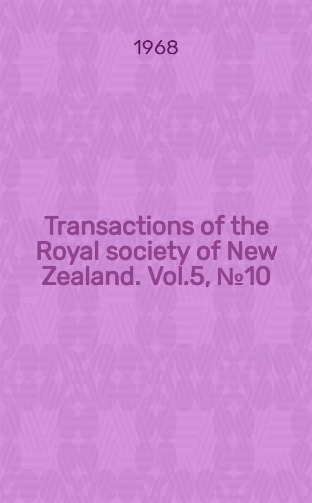 Transactions of the Royal society of New Zealand. Vol.5, №10 : Redescription of the Permian brachiopod Anidanthus springsurensis Booker