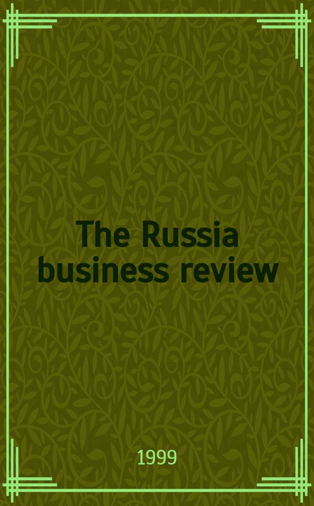 The Russia business review