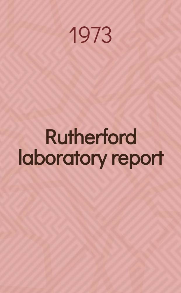 Rutherford laboratory report : The prediction of induced activity levels...