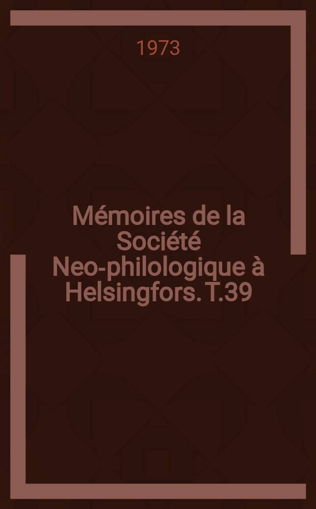 Mémoires de la Société Neo-philologique à Helsingfors. T.39 : The uses of so, al so and as
