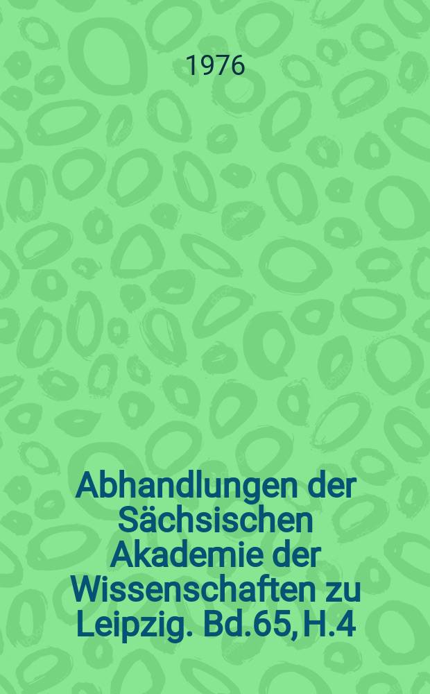 Abhandlungen der Sächsischen Akademie der Wissenschaften zu Leipzig. Bd.65, H.4 : Kollationen zu den sum erischen...