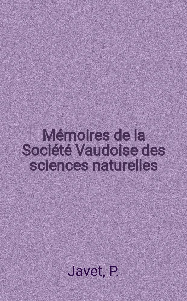 Mémoires de la Société Vaudoise des sciences naturelles : Publ. sous la dir. du Comité par M. S. Meylan. 1939, Vol.6, №4(43) : Essai sur le phénomène des Céphéides