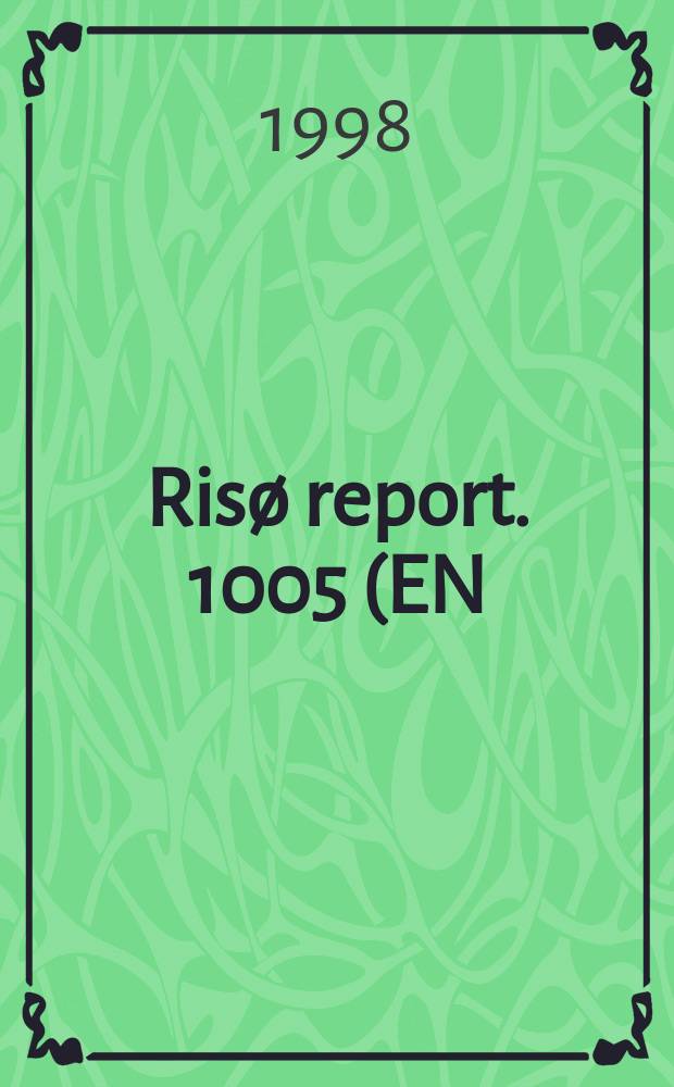 Risø report. 1005(EN) : Structural evolution and mechanisms ...