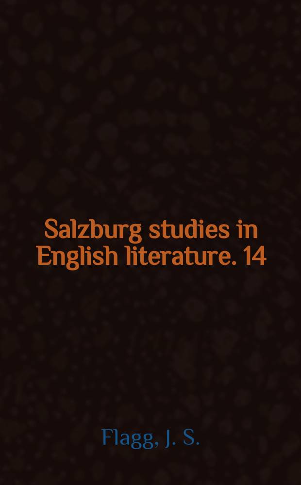 Salzburg studies in English literature. 14 : Prometheus unbound and Hellas