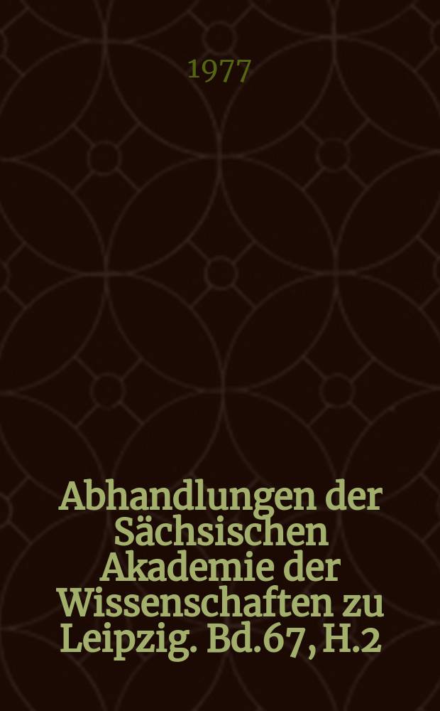 Abhandlungen der Sächsischen Akademie der Wissenschaften zu Leipzig. Bd.67, H.2 : Beiträge zum deutschslawischen Sprachkontakt