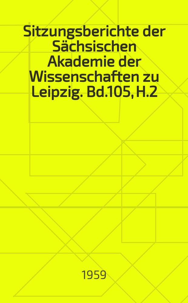 Sitzungsberichte der Sächsischen Akademie der Wissenschaften zu Leipzig. Bd.105, H.2 : Grenzen und Möglichkeiten einer Althochdeutschen Literatur Geschichte