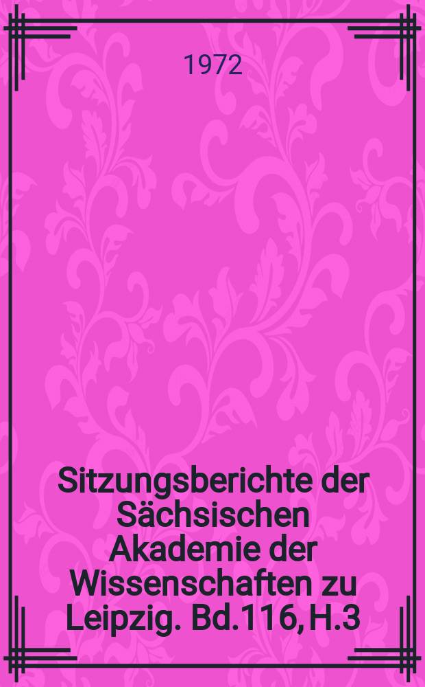 Sitzungsberichte der Sächsischen Akademie der Wissenschaften zu Leipzig. Bd.116, H.3 : Zur Motivstruktur von Goethes Faust