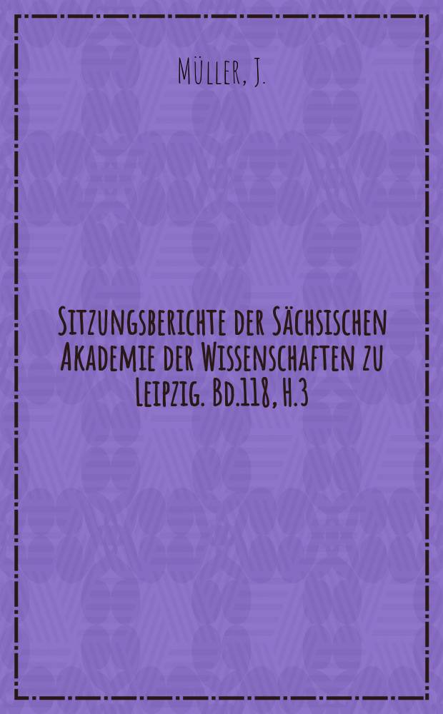 Sitzungsberichte der Sächsischen Akademie der Wissenschaften zu Leipzig. Bd.118, H.3 : Thomas Manns Künstlertum und...