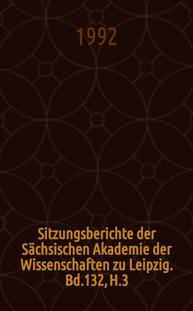 Sitzungsberichte der Sächsischen Akademie der Wissenschaften zu Leipzig. Bd.132, H.3 : Die politische Welt des Niccolò Machiavelli