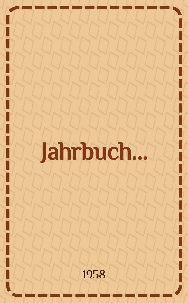 Jahrbuch...