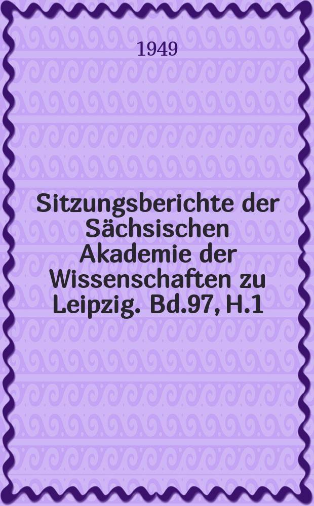 Sitzungsberichte der Sächsischen Akademie der Wissenschaften zu Leipzig. Bd.97, H.1 : Erich Strack Beobachtungen über den endogenen Anteil des Kot-Stickstoffs