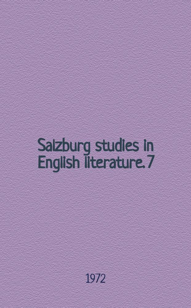 Salzburg studies in English literature. 7 : Shelley and the concept of humanity
