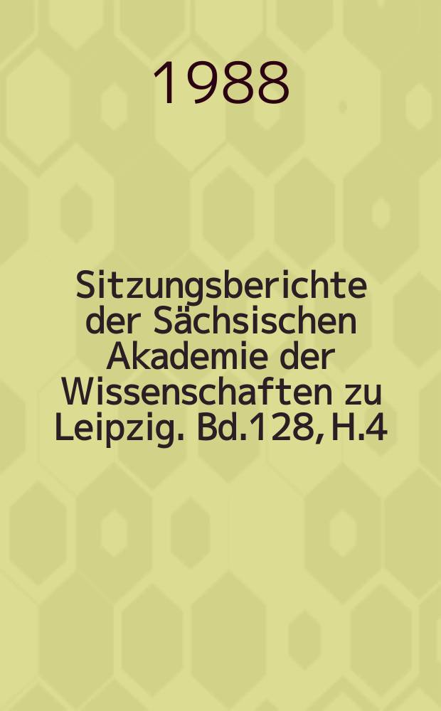 Sitzungsberichte der Sächsischen Akademie der Wissenschaften zu Leipzig. Bd.128, H.4 : Hegel und Frankreich