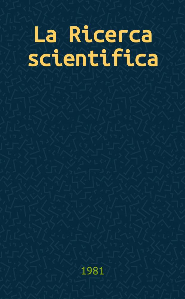 La Ricerca scientifica : Pattern recognition of biomedical objects