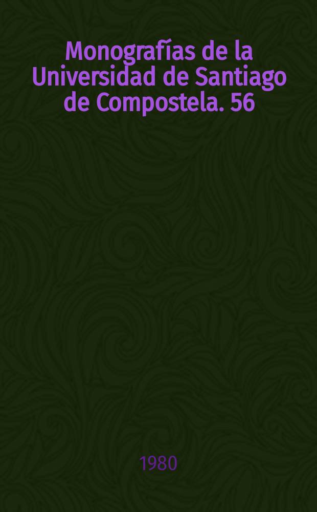 Monografías de la Universidad de Santiago de Compostela. 56 : Antonimos latinos y españoles