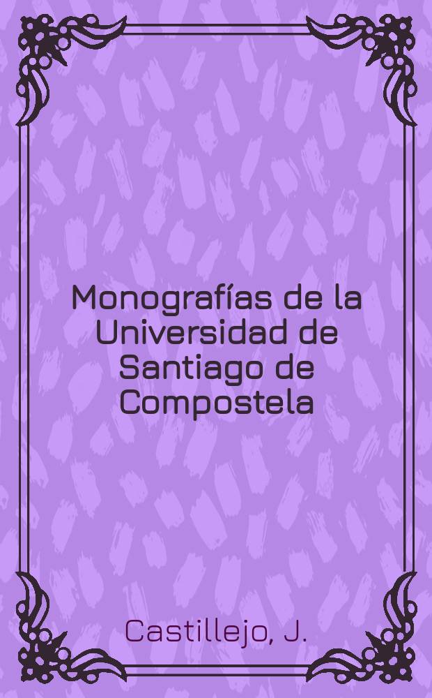 Monografías de la Universidad de Santiago de Compostela : Caracoles terrestres de Galicia