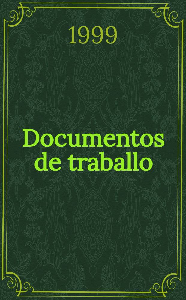 Documentos de traballo