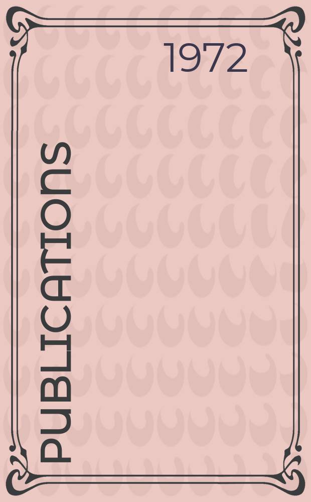 Publications
