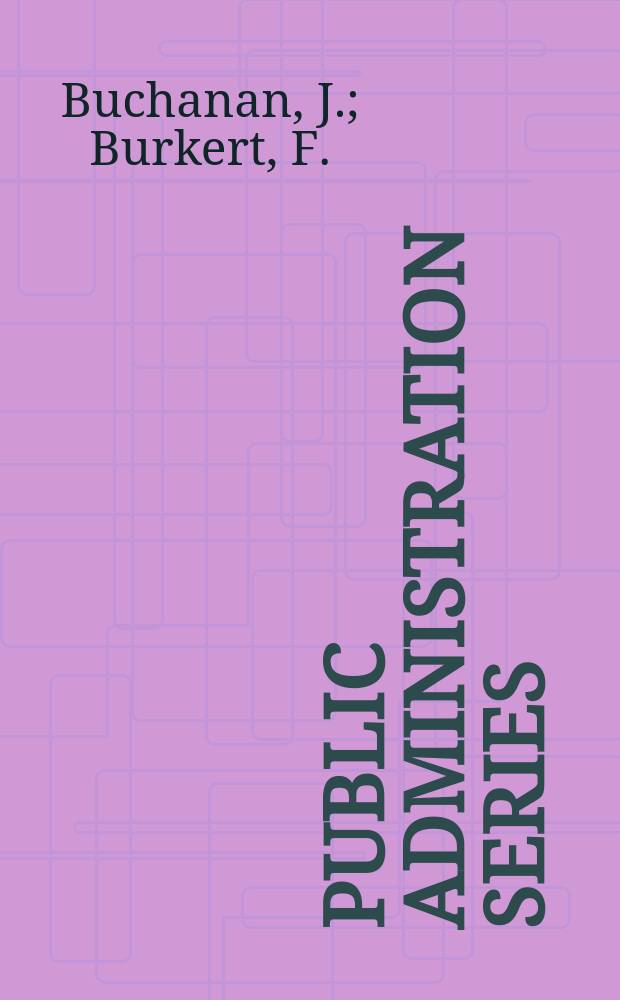 Public administration series : Mobile homes and mobile home living