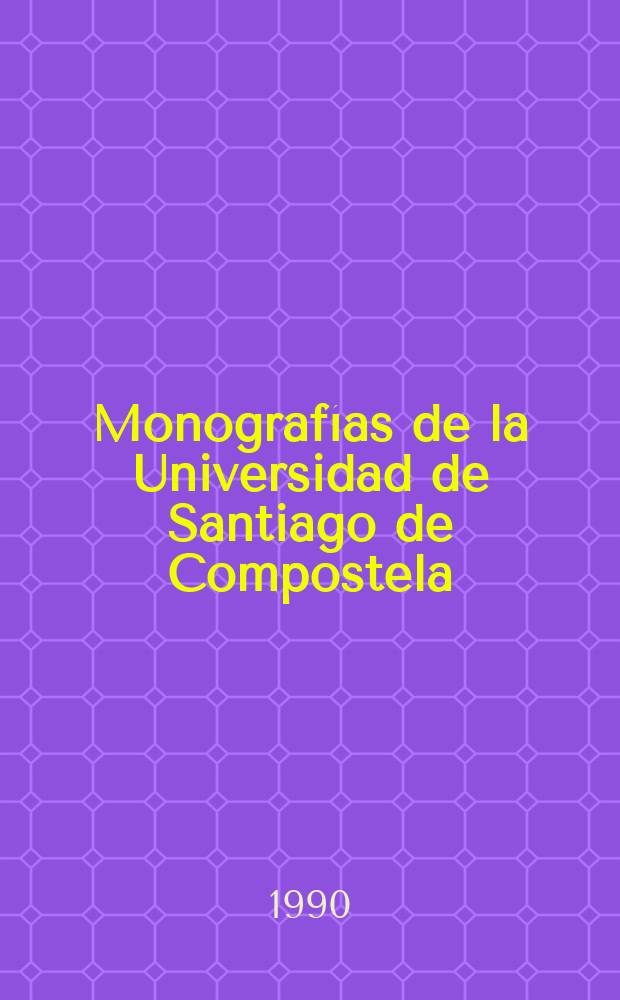 Monografías de la Universidad de Santiago de Compostela : La canción de mujer en la lírica medieval
