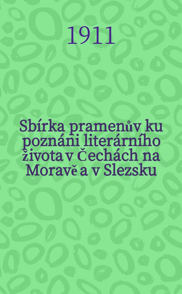 Sbírka pramenův ku poznáni literárního života v Čechách na Moravě a v Slezsku : Vyd. 3. třída České akademie císaře Františka Josefa pro vědy , slovesnost a uměni. Čislo9 : Cestopis t. zv. Mandevilla. K vyd. připravil , úvodem a slovníkem opatřil do František Šimek
