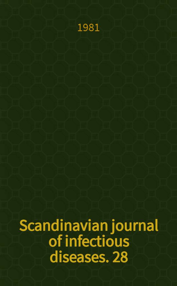 Scandinavian journal of infectious diseases. 28 : Hepatitis A