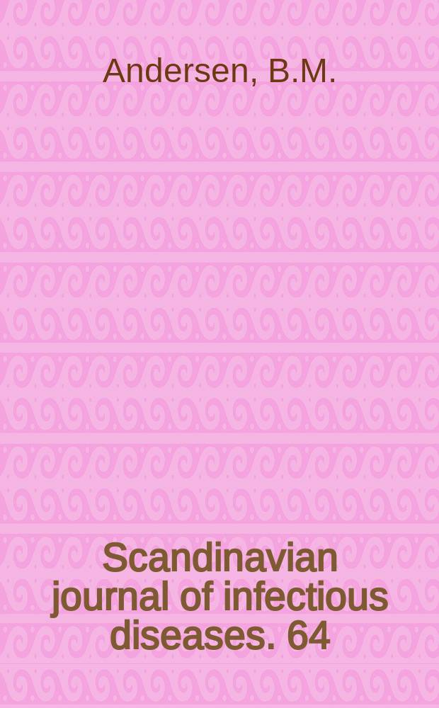 Scandinavian journal of infectious diseases. 64 : Endotoxin release from Neisseria ...