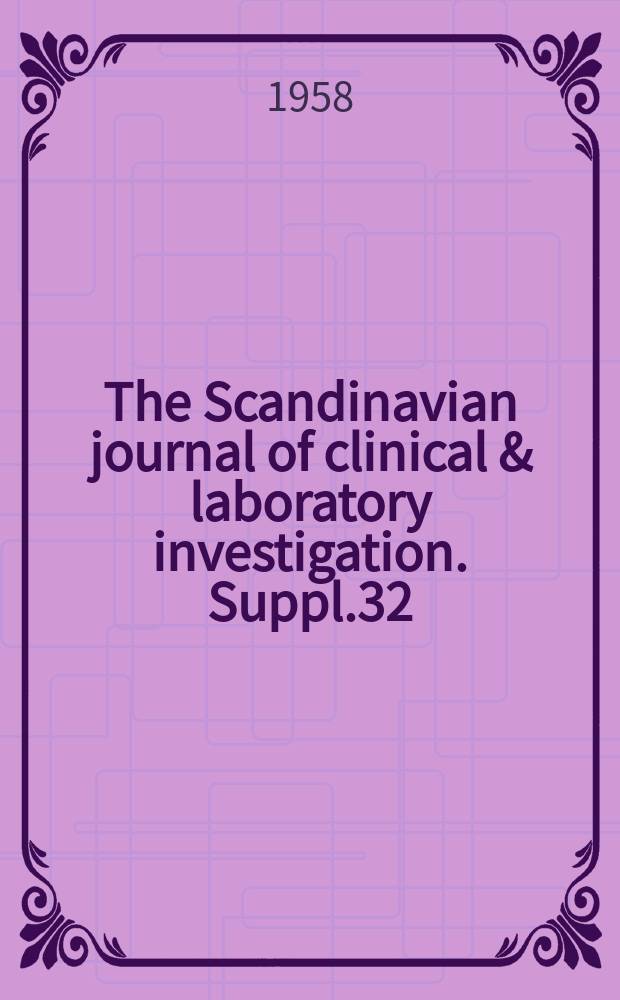 The Scandinavian journal of clinical & laboratory investigation. Suppl.32 : Studies on protein-bound carbohydrates in human serum and urine proteinuria