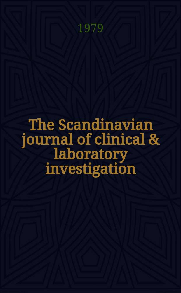 The Scandinavian journal of clinical & laboratory investigation : Cancer immunity