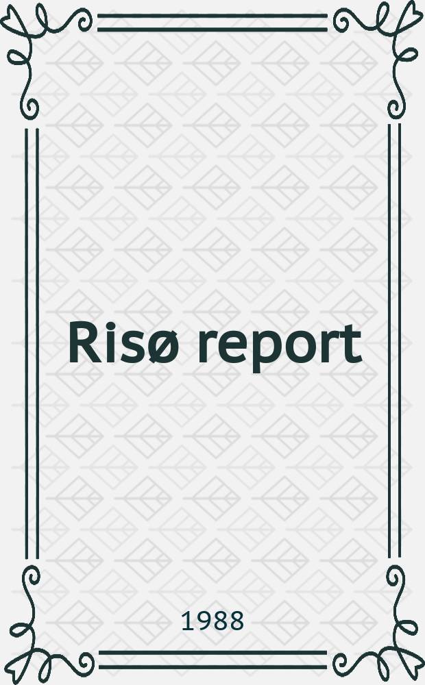 Risø report