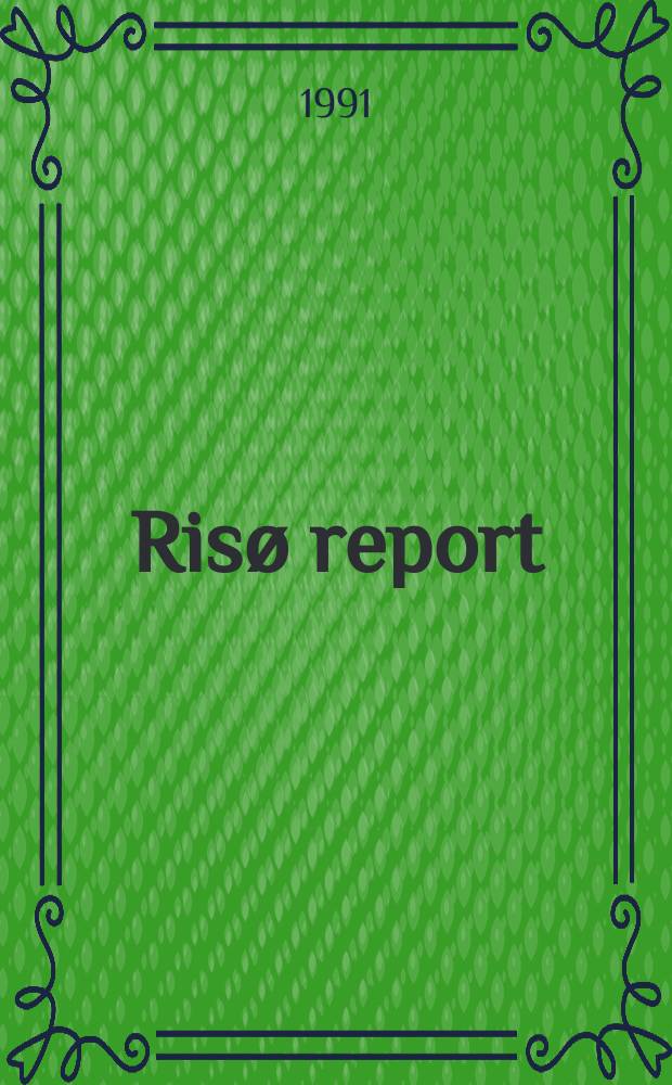 Risø report