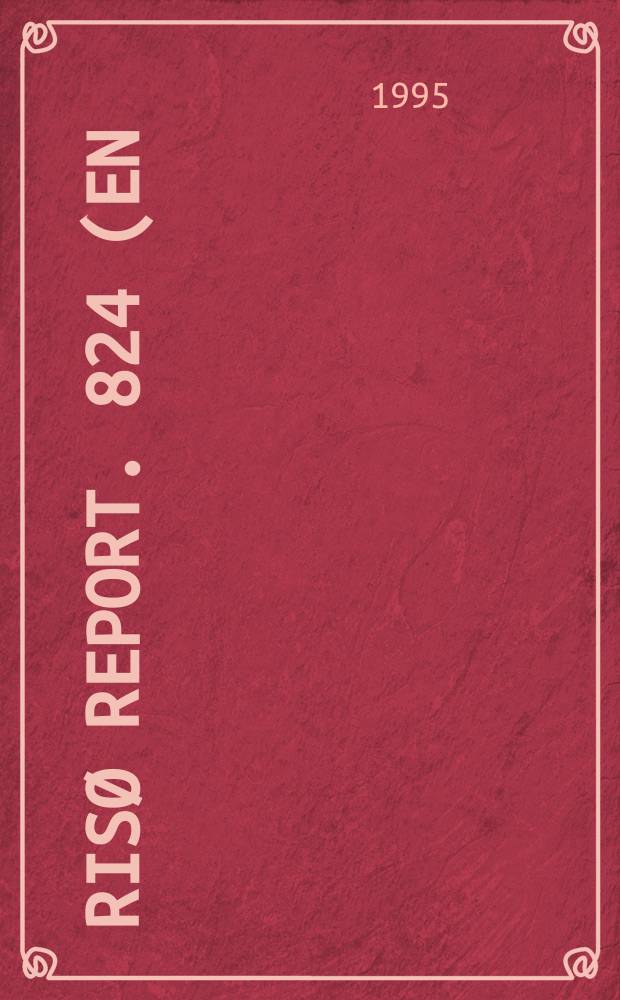 Risø report. 824(EN)