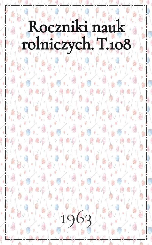 Roczniki nauk rolniczych. T.108 : Prace i badania naukowe prowadzone w Polsce nad regeneracja dzikich koni zwanych tarpanami