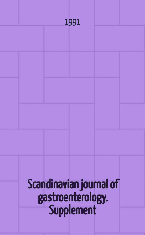 Scandinavian journal of gastroenterology. Supplement : Peptic ulcer therapy. II. Mucosally active drugs