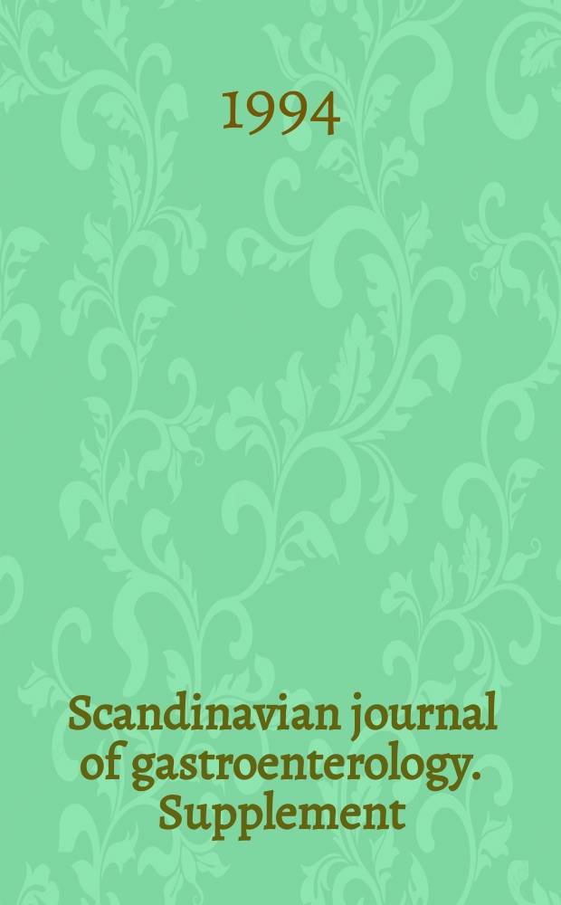 Scandinavian journal of gastroenterology. Supplement : Nizatidine