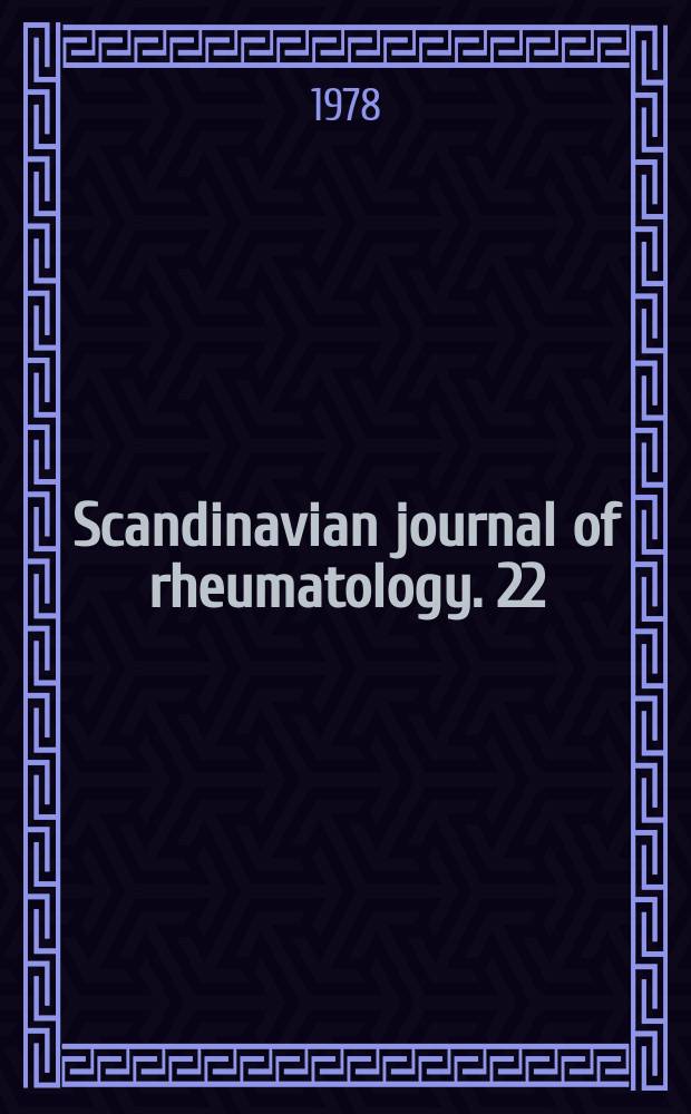 Scandinavian journal of rheumatology. 22 : Diclofenac sodium