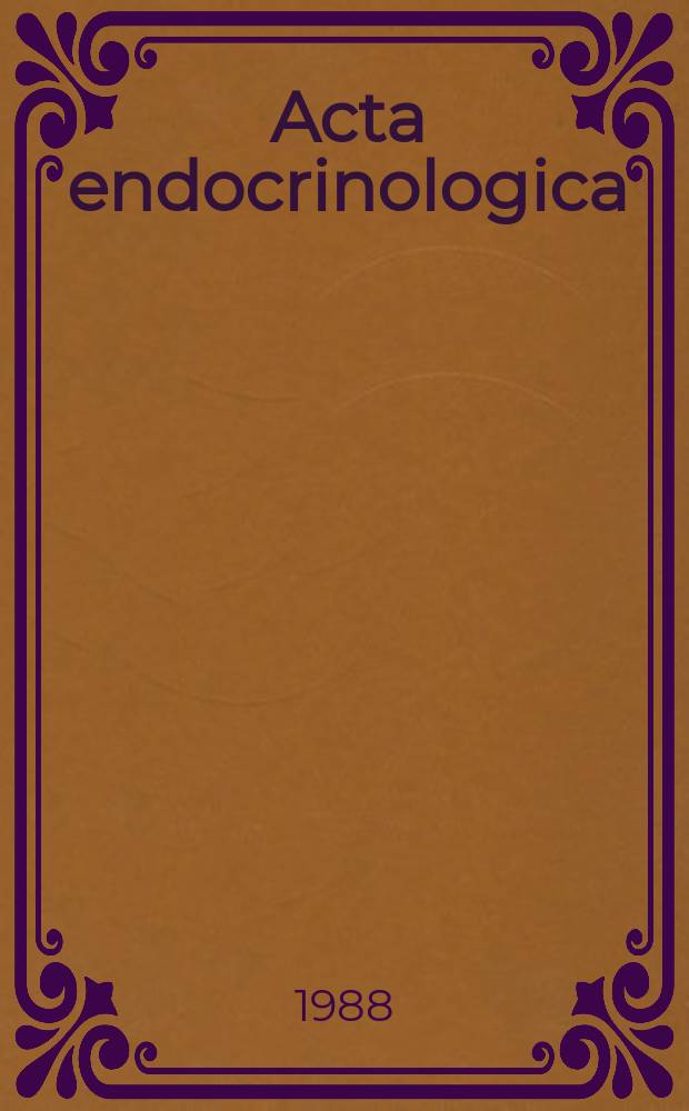 Acta endocrinologica