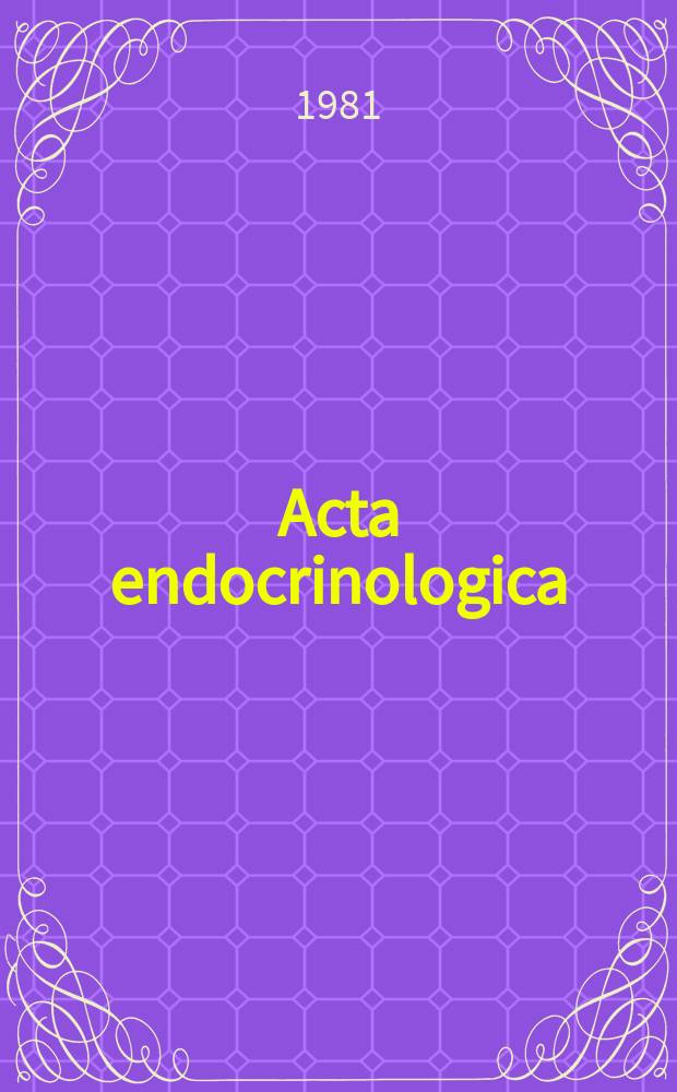 Acta endocrinologica