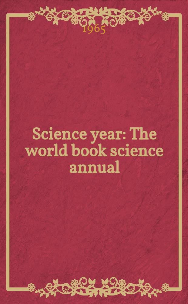 Science year : The world book science annual