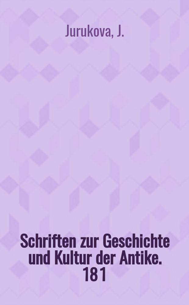 Schriften zur Geschichte und Kultur der Antike. 18[1] : Griechisches Münzwerk