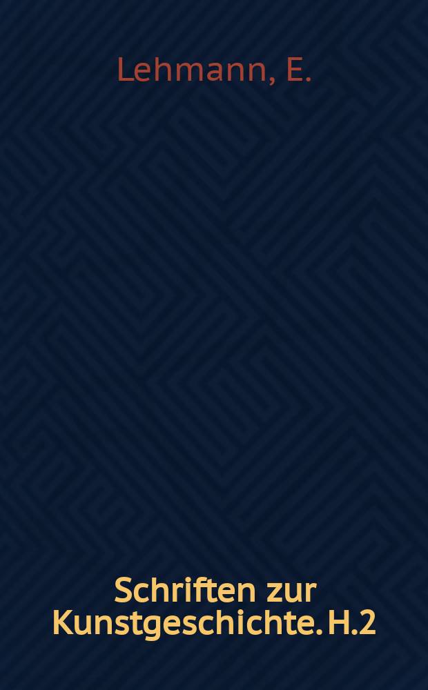 Schriften zur Kunstgeschichte. H.2 : Die Bibliotheksräume der deutschen Klöster im Mittelalter