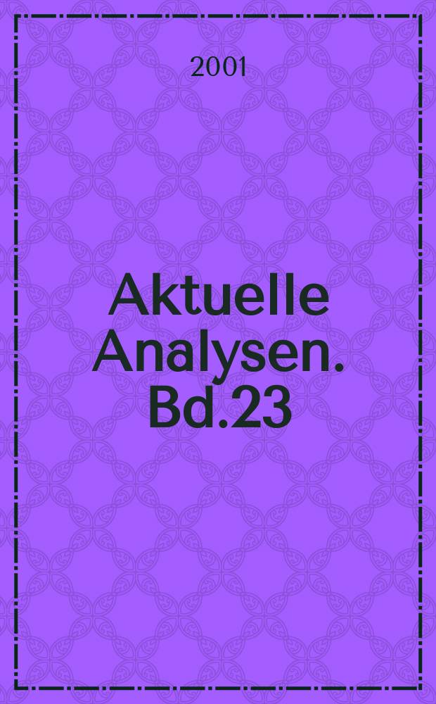 Aktuelle Analysen. Bd.23 : Die Tories und der "Dritte Weg"